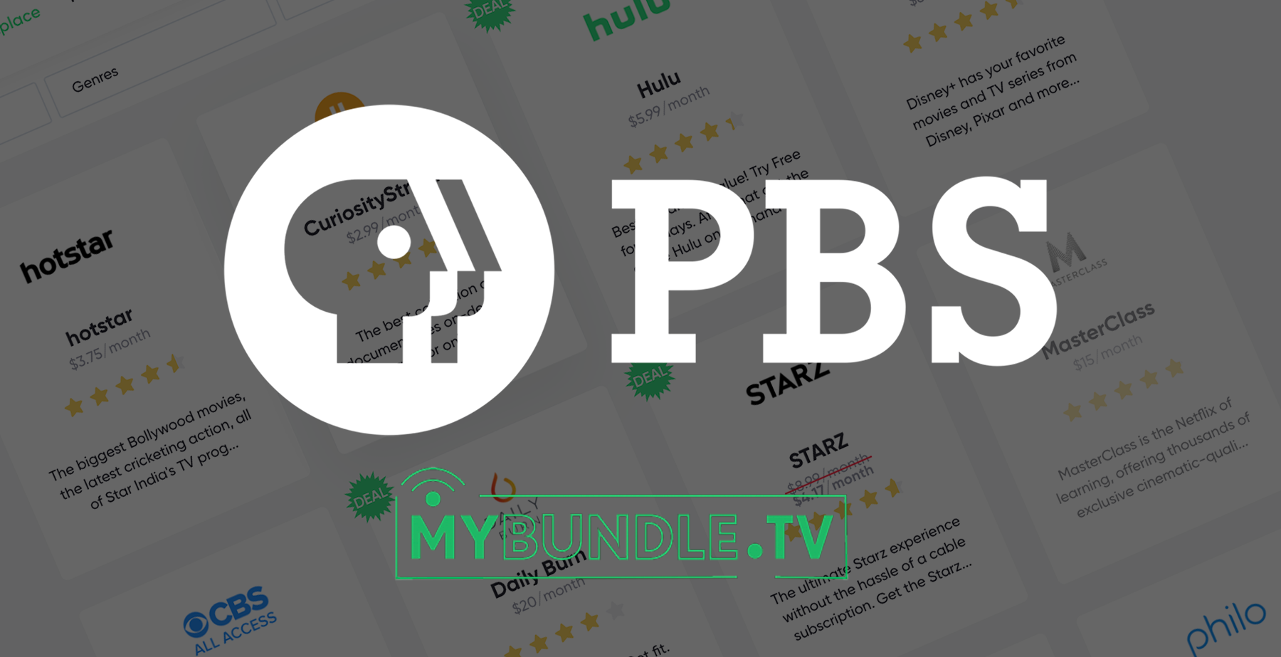 PBS Streaming Service Costs & Features MyBundle